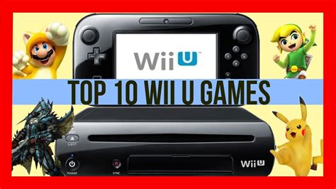 Top 10 Wii U Games Of All Time Youtube