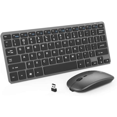 Set Tastatura Si Mouse Wireless Inphic Reincarcabile Usb Nano De 24