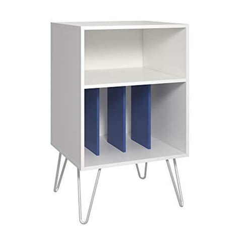The novogratz concord turntable stand with drawers ships flat to your door and 2 adults are recommended for assembly upon opening. Novogratz Concord Turntable Stand, White/Blue Novogratz ...