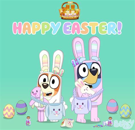 Bluey Happy Easter Sunday By Foztalk Fan Chan On Deviantart