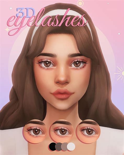 3d Lashes For Kids The S Sims 4 Children Sims 4 Sims
