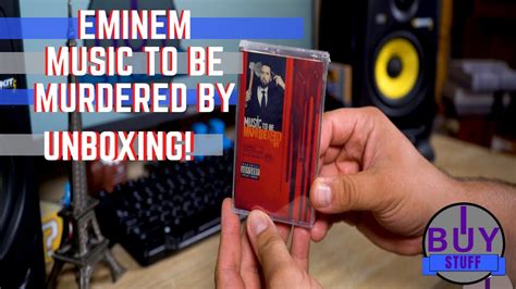 Eminem Music To Be Murdered By Audio Cassette Unboxing Youtube