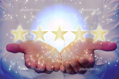 評価5 五つ星 顧客満足度 Rate 5 Stars Customer Satisfaction 写真素材 6875105 フォト