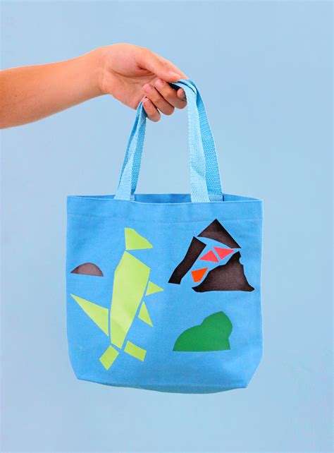 Kids Craft Idea Easy And Mess Free Tote Bag Craft Persia Lou