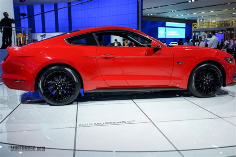 Race Red 2015 Mustang Gt At The Detroit Auto Show 2015 S550 Mustang