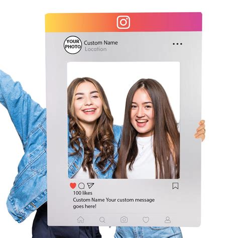Handmade Products Social Media Selfie Frame Poster Nordicid Com
