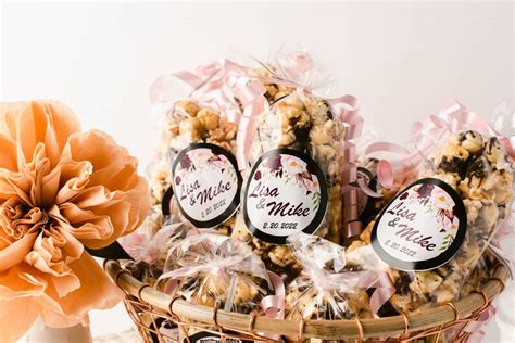 Custom Popcorn Favors Specialty Flavors 48 Bags Etsy
