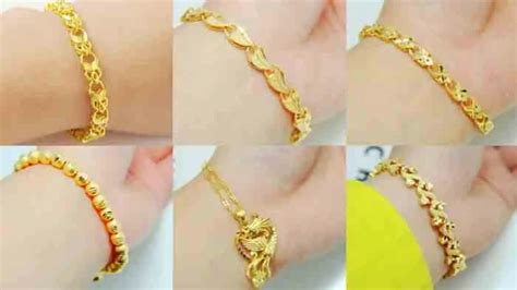 8 Gram Gold Bracelet Stylish Designs For Girlslatest New Trendy Ladies