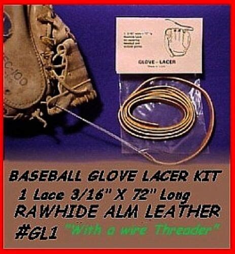 Dbrn 18 X 72 Narrow Lace ~ Baseball Glove Lace Repair Kit Laces Ebay