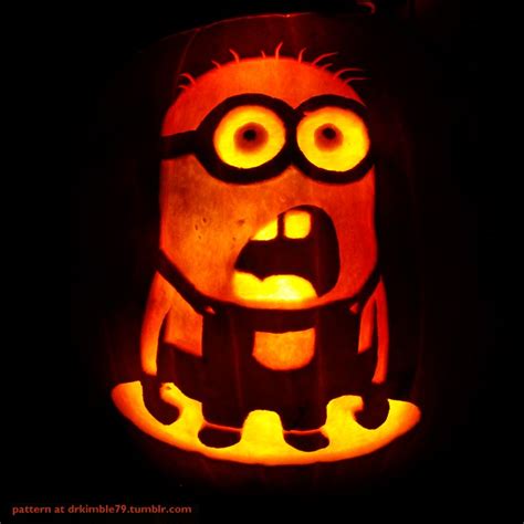 Minion Pumpkin Carving Templates Printable Word Searches