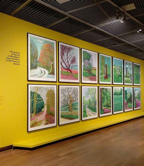 Hockney Van Gogh The Joy Of Nature In Het Van Gogh Museum In