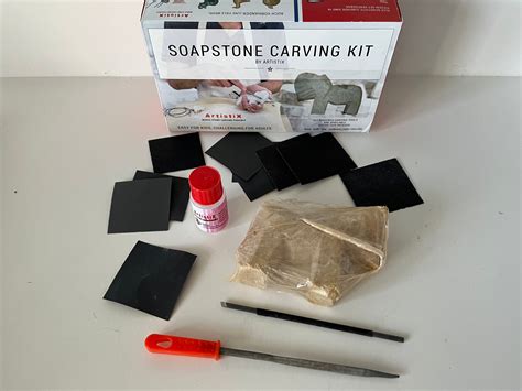 Soapstone Carving Kit Southern Stone And Tools