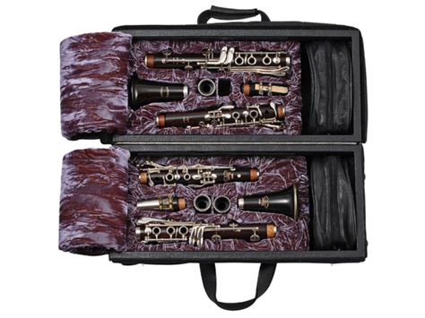 Etui Clarinet Double Wiseman For Bb And Eb Clarinet Paarse Inside