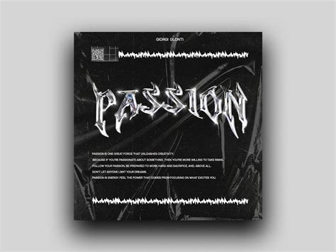 Passion Poster By Giorgi On Dribbble