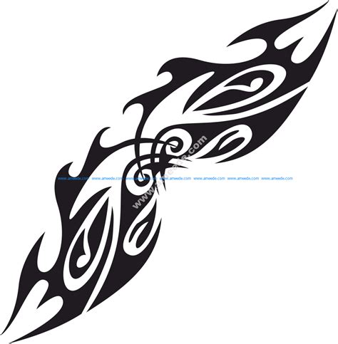 Vector Tribal Tattoo Design Download Vector
