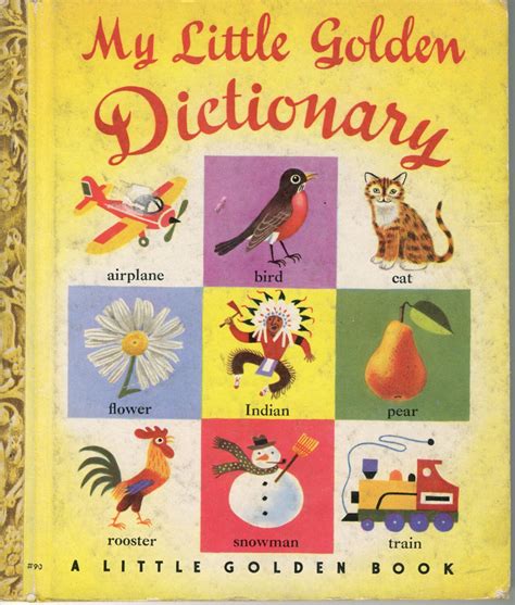 My Little Golden Dictionary Little Golden Book A By Feathermar