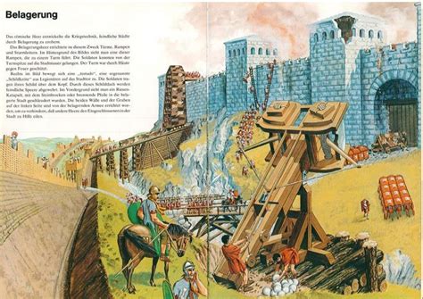 The Art Form Of The Roman Siege The Besieging Army Built Siege Towers