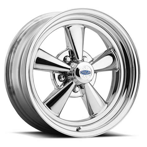Cragar Wheels 61c Ss Chrome Walum Ctr Rim Wheel Size 15x7