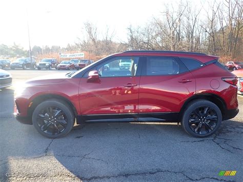 2020 Cajun Red Tintcoat Chevrolet Blazer Rs Awd 136743846 Photo 2