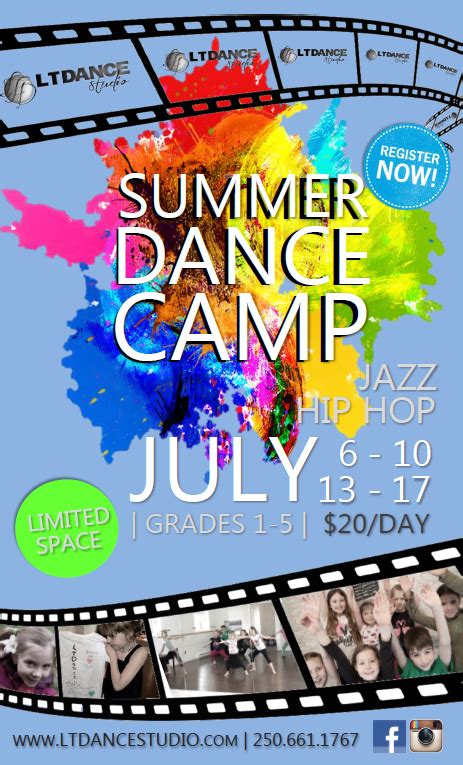 Shawnigan Lake Kids Summer Dance Camp Registration Now Open Lt