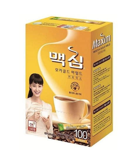 Dongsuh Maxim Mocha Gold Coffee Mix 100×118g Haisue