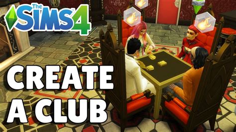 How To Create A Club The Sims 4 Guide Youtube