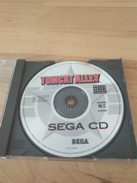 Tomcat Alley Sega Cd 1994 Disc Only Tested 10086044294 Ebay