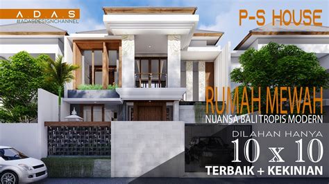 Gunung sindoro dan sumbing mempunyai kawasan hutan dipterokarp bukit, hutan dipterokarp atas. Desain Rumah Modern Tropis di Lahan 10x10m II Project ...