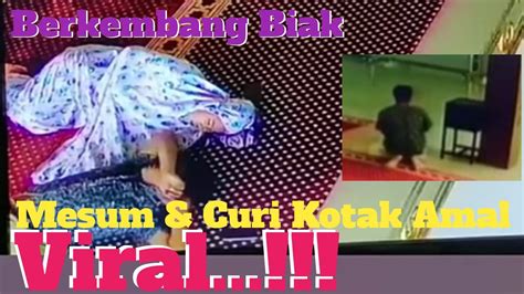 Viral Sepasang Kekasih Mesum And Bobol Kotak Amal Di Masjid Maros