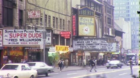 42nd Street In The 70s 42nd Street Nyc Times Square