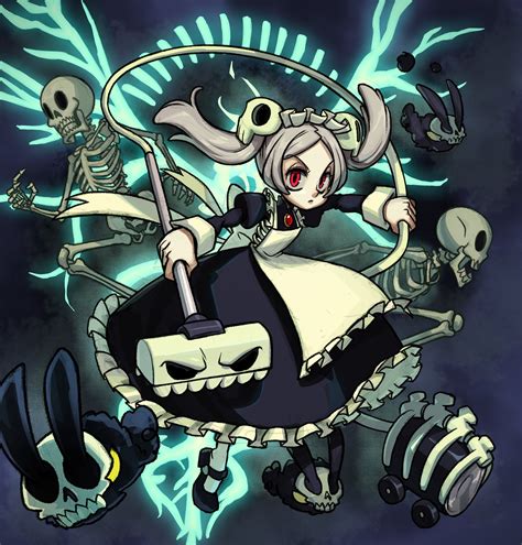 lewd on twitter rt skullgirls it takes many hours to animate a single move in skullgirls