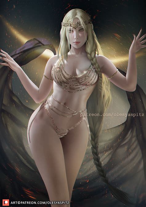 Queen Marika The Eternal Elden Ring Drawn By Olesyaspitz Danbooru