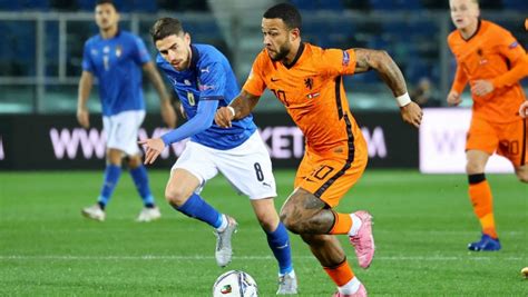 Nations League: Holanda empató a domicilio con Italia en disputado partido