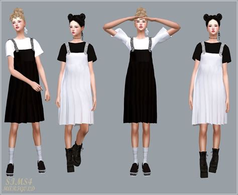 Sims 4 Item Creation Blog Симс 4 Корейская одежда и Симс