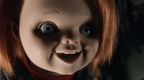 Download Close Up Chucky Doll Childs Play Wallpaper