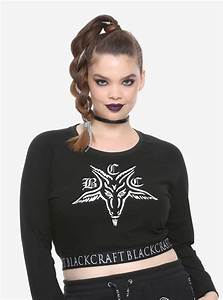 Blackcraft Baphomet Long Sleeve Girls T Shirt Plus Size Topic