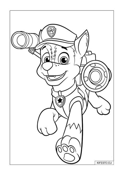 Ausmalbilder für jungen, ausmalbilder für mädchen, zeichentrickserie. Coloriage Pat Patrouille Mighty Pups Rockys | Coloriage ...