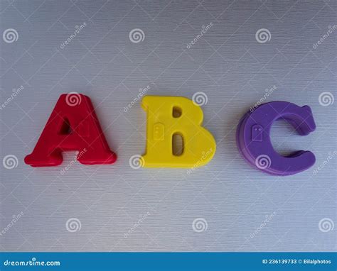 Abc Alphabet Letters Set For Kids Stock Image Image Of Spelling Word