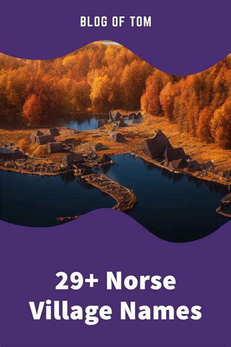 Norse Village Names 30 Ideas Perfect For Viking Settlements Artofit