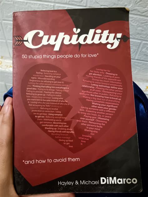 Cupidity By Hayley And Michael Dimarco Hobbies And Toys Books And Magazines Fiction And Non Fiction