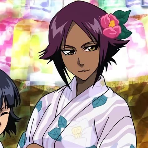 Yoruichi Icon Bleach Anime Bleach Characters Black Anime Characters