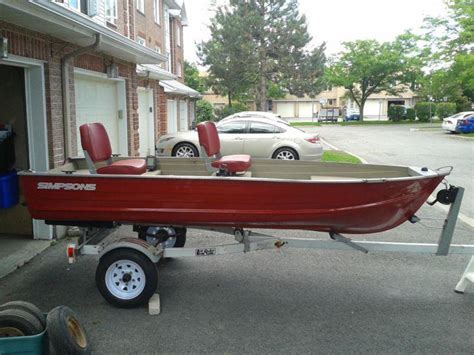 12 Foot Aluminum Fishing Boat Will Deliver Locally Orleans Ottawa