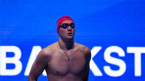 Kolesnikov Won Gold In The 100m Backstroke At The European