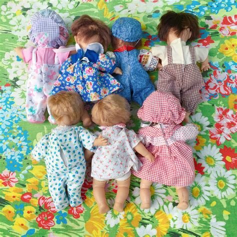 Vintage 1990s Jc Toys Baby Doll Collection Vintage Doll Lot 7 Dolls