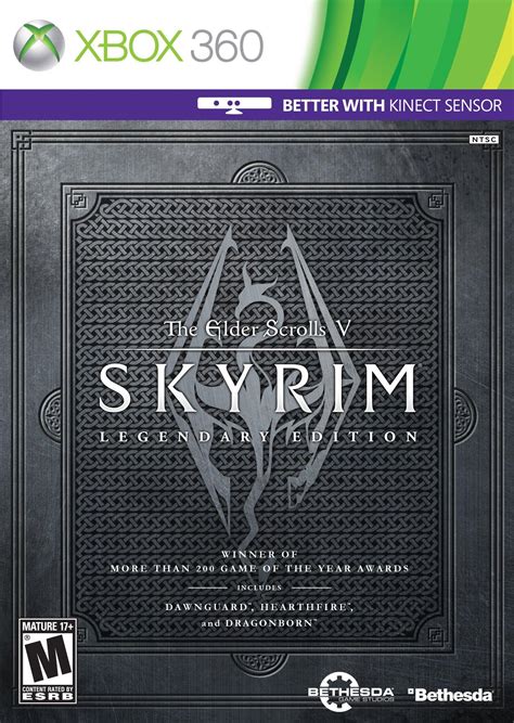 The Elder Scrolls V Skyrim Legendary Edition Xbox 360