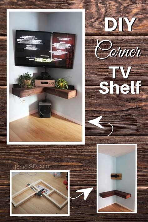 Now that the shelves are up i really love the odd little nook. 41 DIY TV Stand and Media Console Ideas