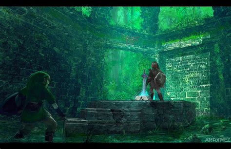 The Legend Of Zelda Concept Art By W E Z On Deviantart