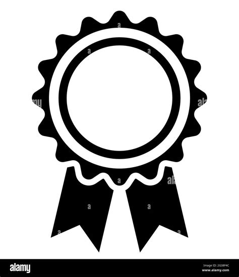 Award Sticker Or Prize Symbol Vector Illustration Icon Stock Vector