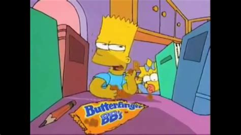 The Simpsons Butterfinger Ads Youtube