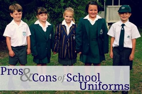 Pros And Cons Of School Uniforms School Uniform School Uniform